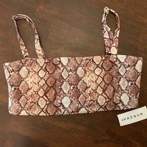 L.A. HEARTS by PACSUN Cropped Bikini Top